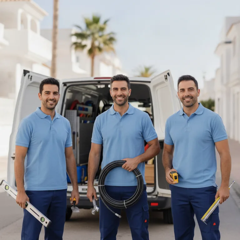 Instalación de Piscinas equipo en Calvia